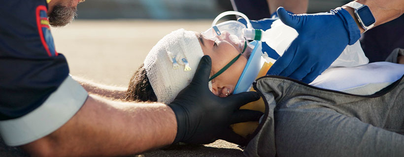 auto accident injury patient in need of traumatic brain injury treatment in Broomfield